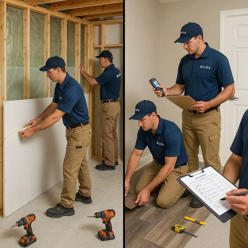 Repairs and Reconstruction process in Mojave, CA